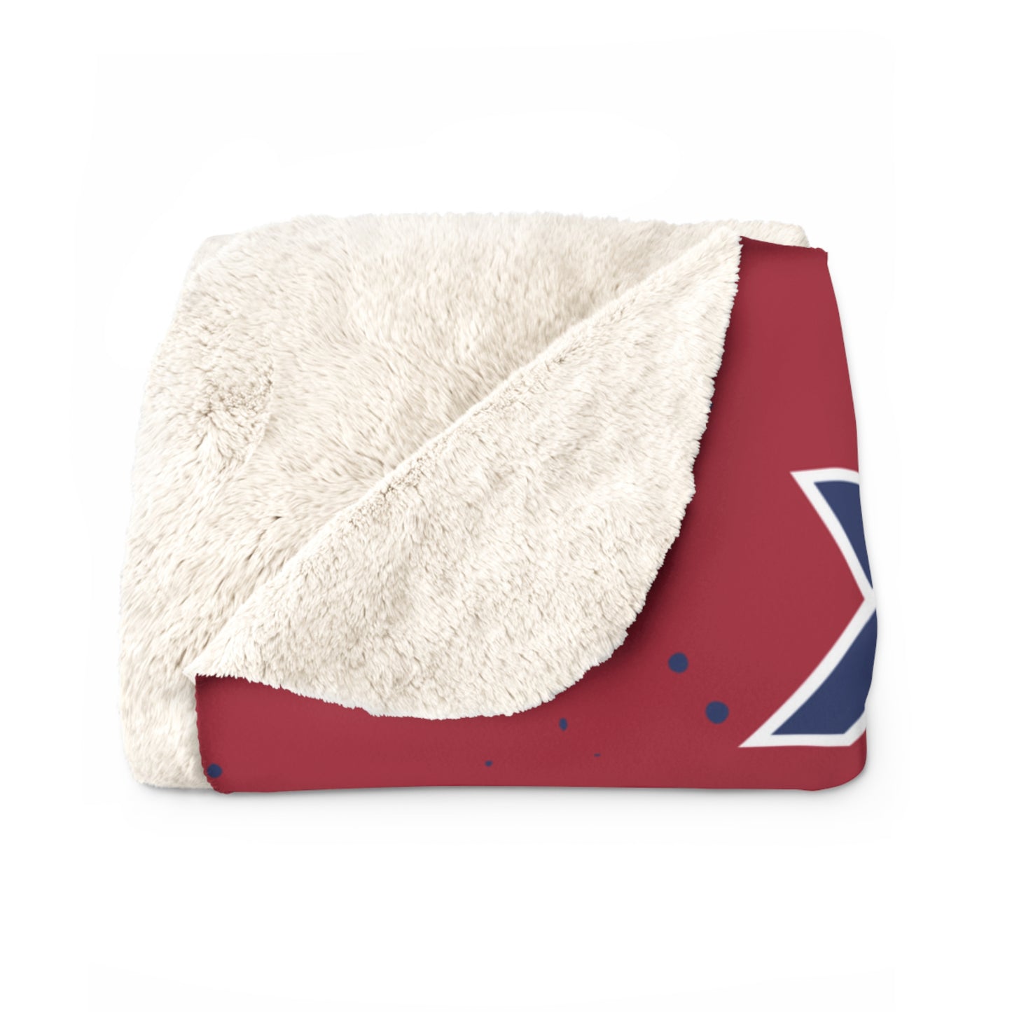 Xtreme VBC Red Sherpa Fleece Blanket