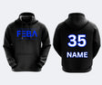 FEBA MODERN LOGO DYE SUBLIMATED HOODIE Gameday Supply llc