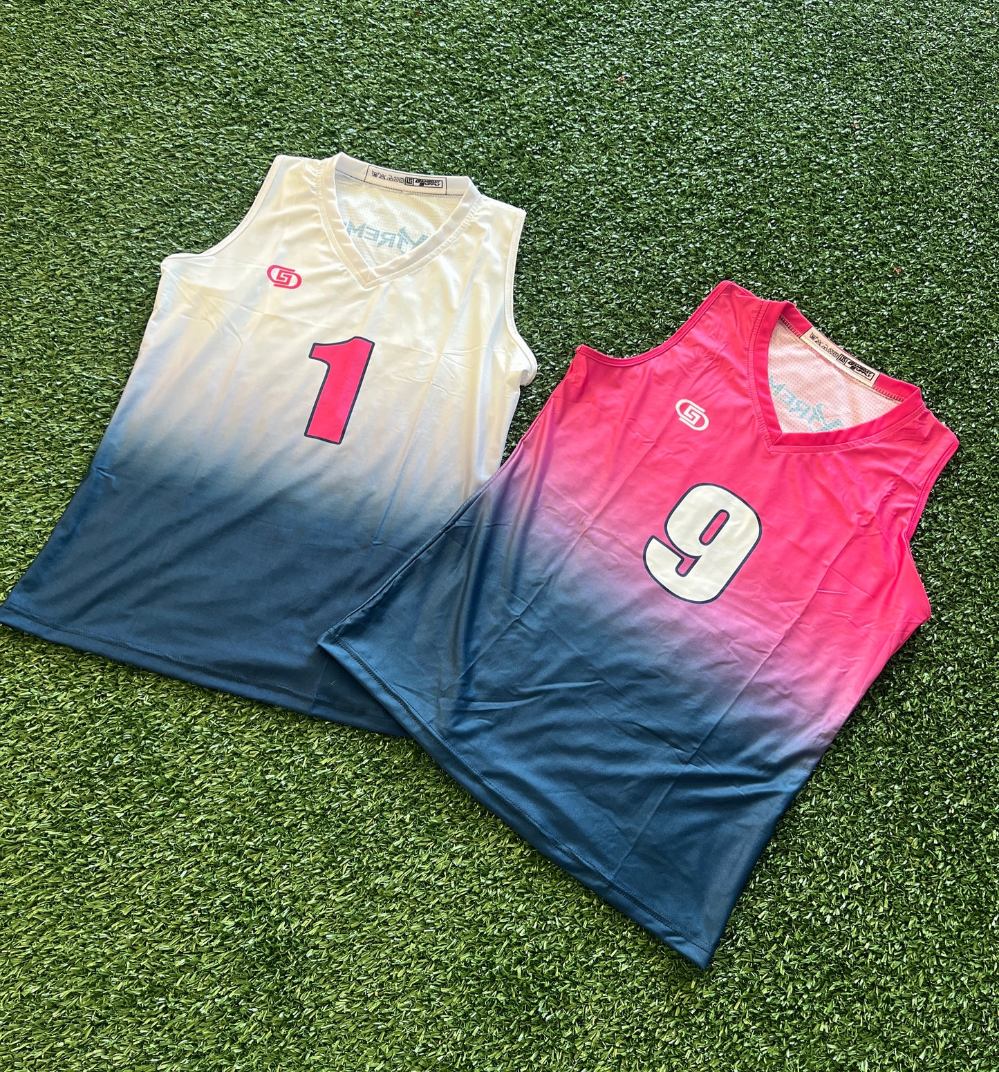 Custom Volleyball Tank- Interlock