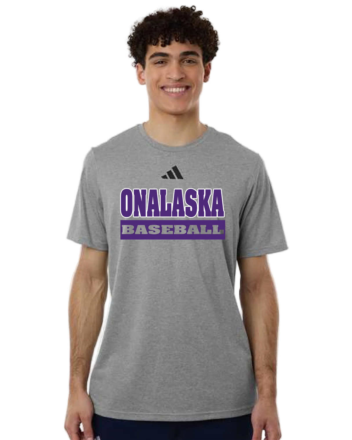 Onalaska Baseball Adidas Mens Pregame Short sleeve