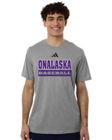 Onalaska Baseball Adidas Mens Pregame Short sleeve