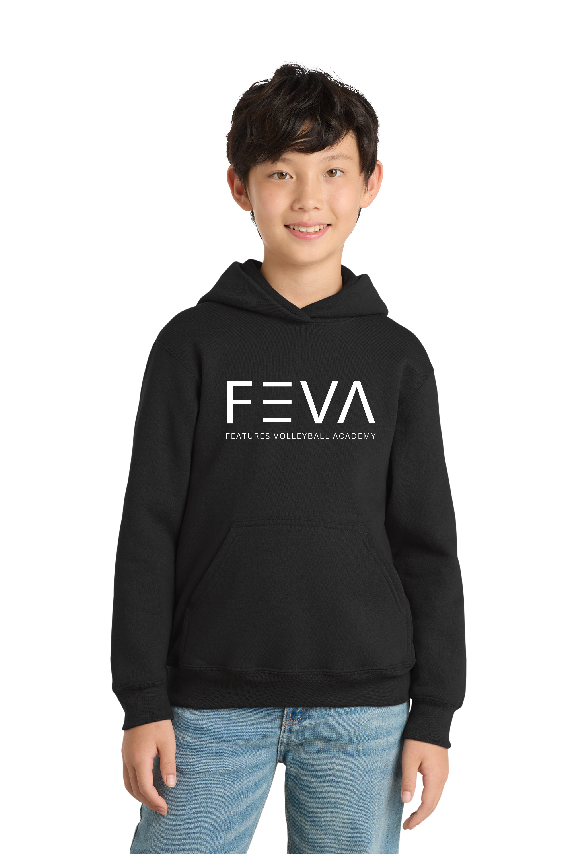 FeVA Youth Core Fleece Hoodie PORT & CO