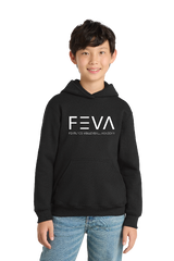 FeVA Youth Core Fleece Hoodie PORT & CO