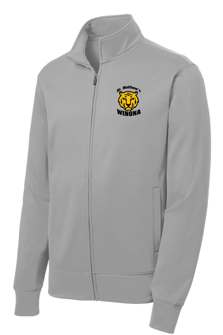ST MATTHEWS SPORT WICK FULL ZIP FLEECE SPORT TEK