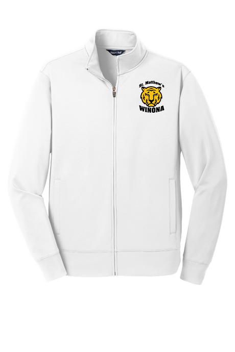 ST MATTHEWS SPORT WICK FULL ZIP FLEECE SPORT TEK