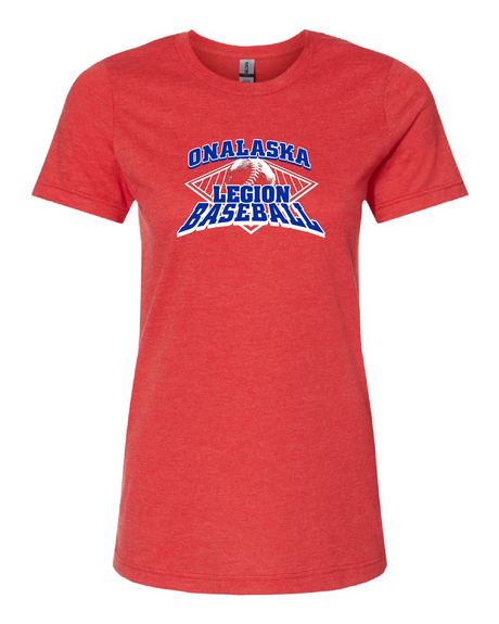 ONALASKA LEGION WOMENS TEE Gameday Supply llc