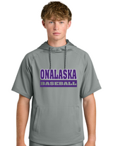 Onalaska Baseball Performance Fleece Short Sleeve Hoodie