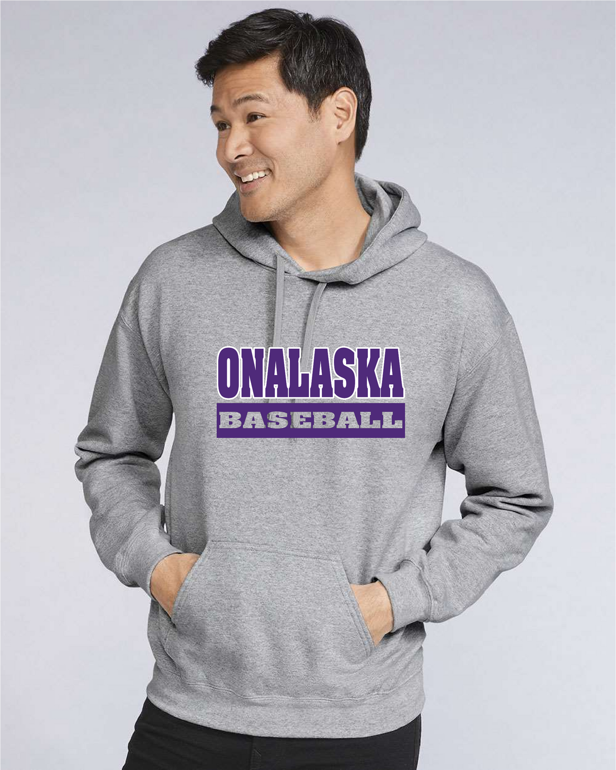 ONALASKA BASEBALL Unisex Softstyle® Midweight Hoodie