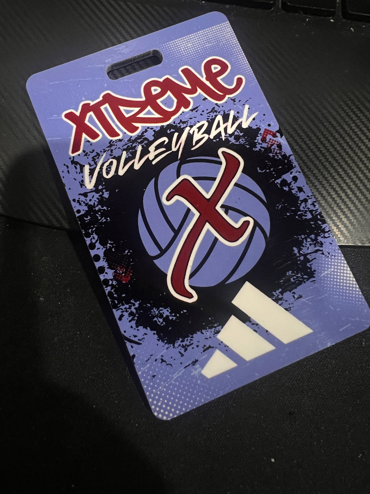 Custom Xtreme Volleyball Bag Tags