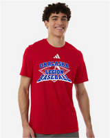 ONALASKA LEGION BASEBALL ADIDAS MENS PREGAME SHORT SLEEVE
