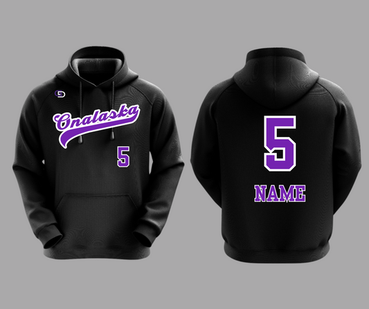 Onalaska baseball/softball jersey Hoodie