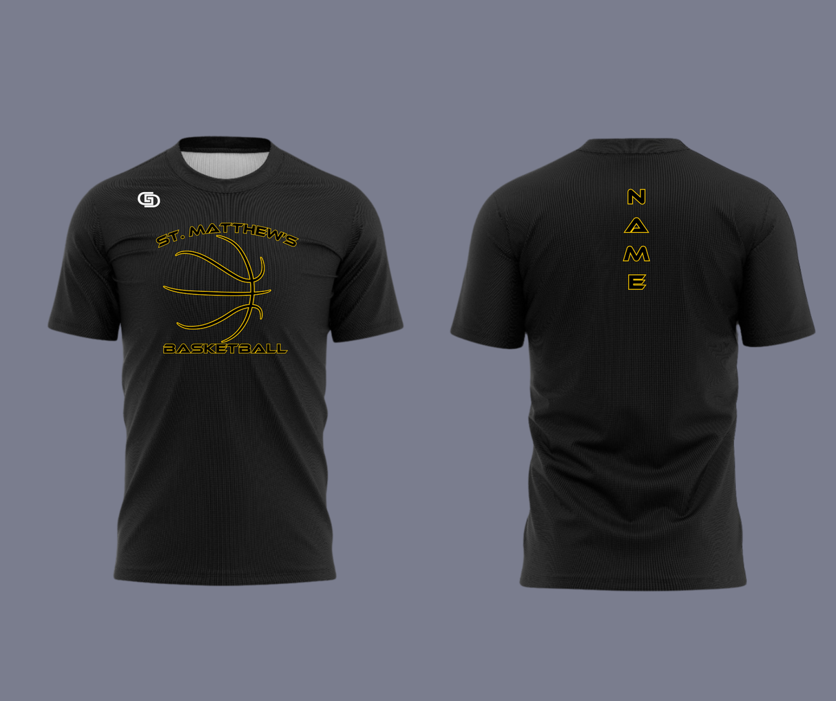 ST MATTHEWS BASKETBALL DRY FIT TEE Gameday Supply