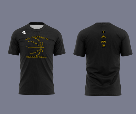ST MATTHEWS BASKETBALL DRY FIT TEE Gameday Supply