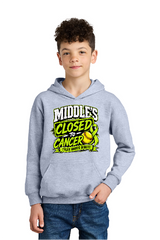 Tyler Harris "Middles Closed to Cancer" Hoodies