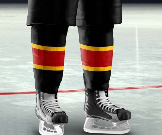 La Crosse Flames Hockey Socks