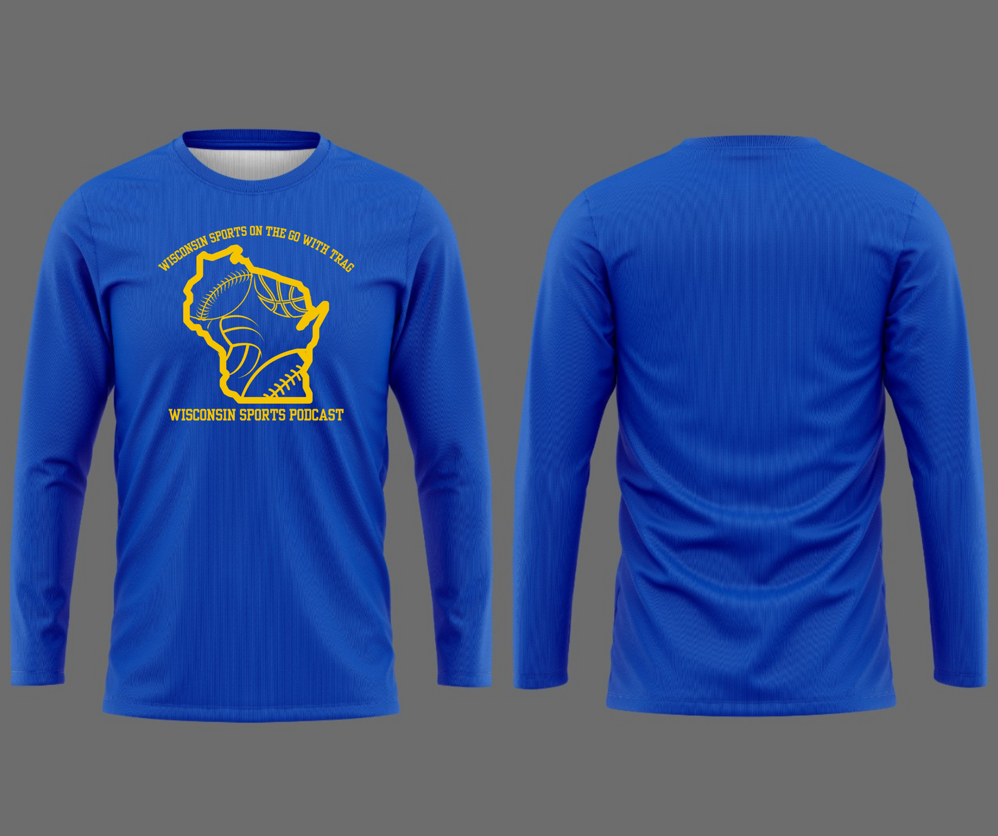 Wisco Sports on the Go Dry Fit long sleeve