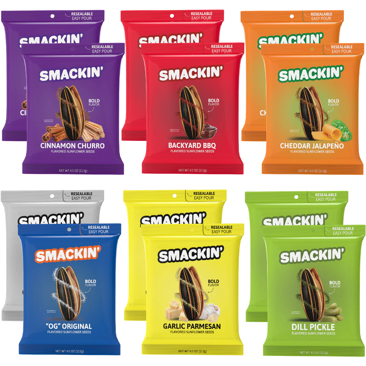 SMACKIN' SUNFLOWER SEEDS Gameday Supply llc