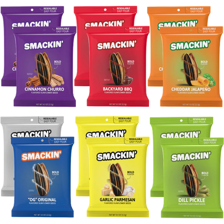 SMACKIN' SUNFLOWER SEEDS Gameday Supply llc