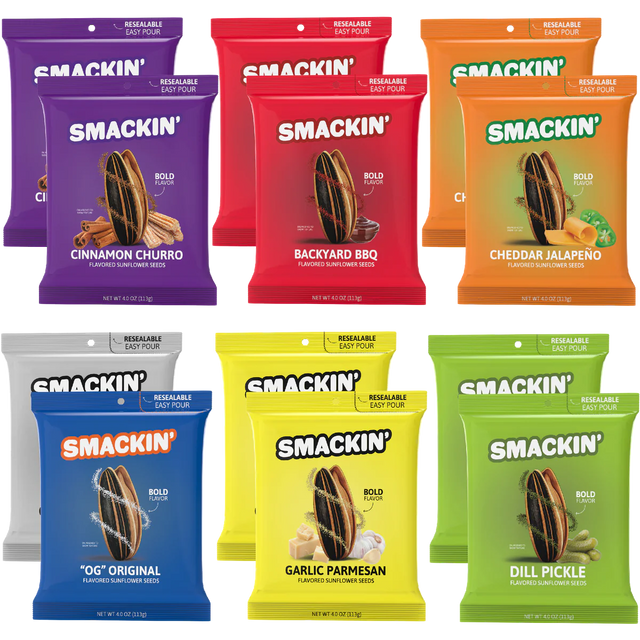 SMACKIN' SUNFLOWER SEEDS Gameday Supply llc