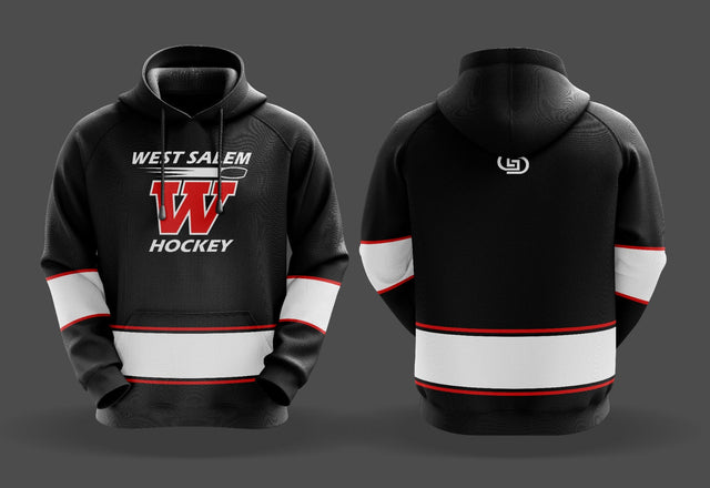 West Salem Hockey Sublimated Hoodie Gameday Supply llc