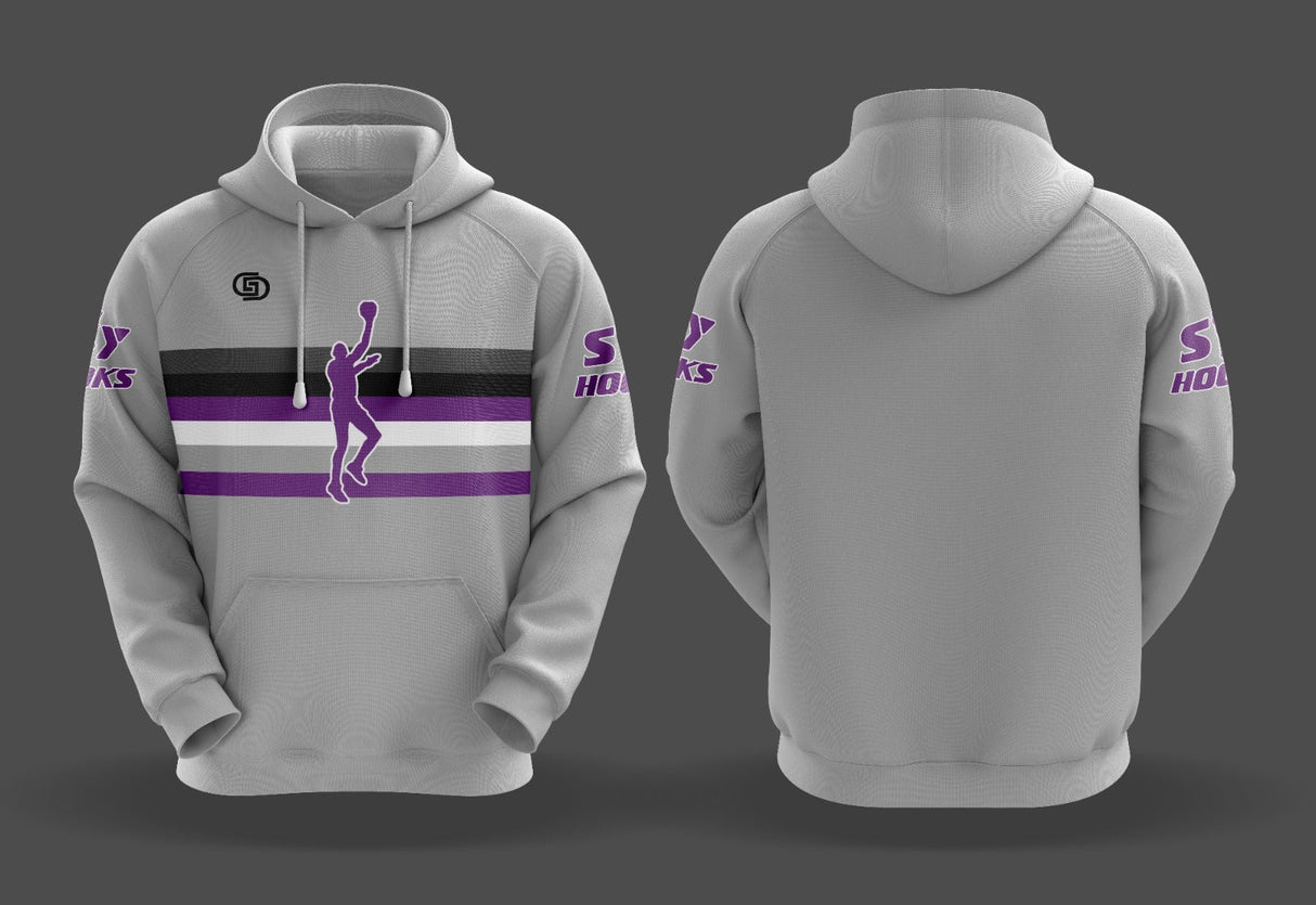 SKY HOOKS DYE SUBLIMATED HOODIE Gameday Supply llc