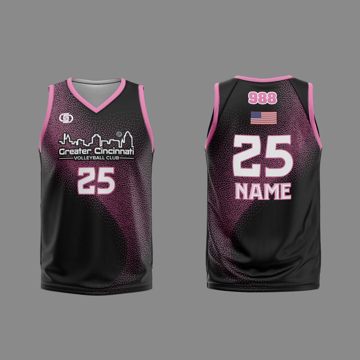GCVC ELITE SERIES VOLLEYBALL JERSEY