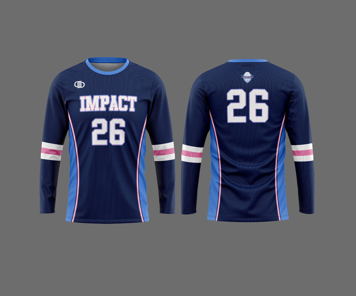 IMPACT VOLLEYBALL- ELITE SERIES WOMENS VOLLEYBALL LONGSLEEVE
