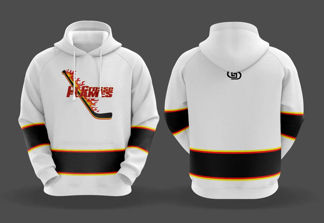 LA CROSSE FLAMES HOCKEY HOODIE Gameday Supply llc