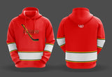 LA CROSSE FLAMES HOCKEY HOODIE Gameday Supply llc