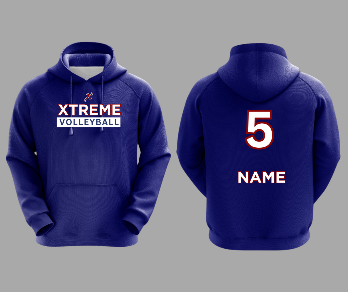 Xtreme VBC dye sublimated hoodie Gameday Supply llc