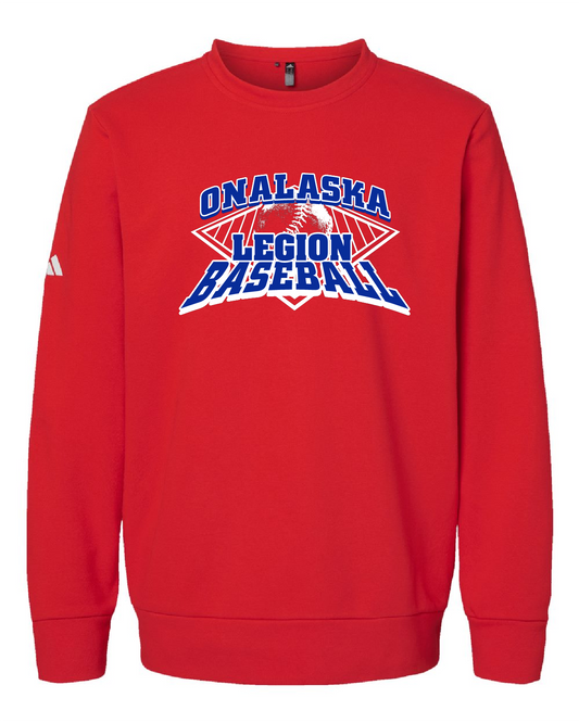 ONALASKA LEGION BASEBALL ADIDAS CREW