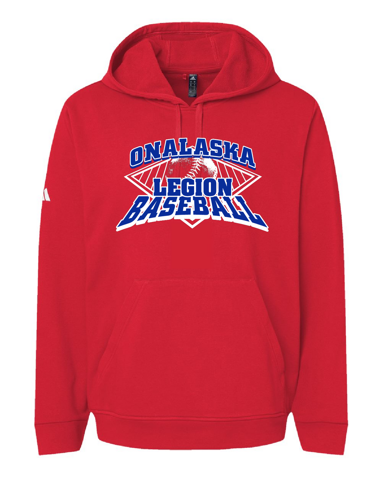 ONALASKA LEGION ADIDAS HOODIE Gameday Supply llc