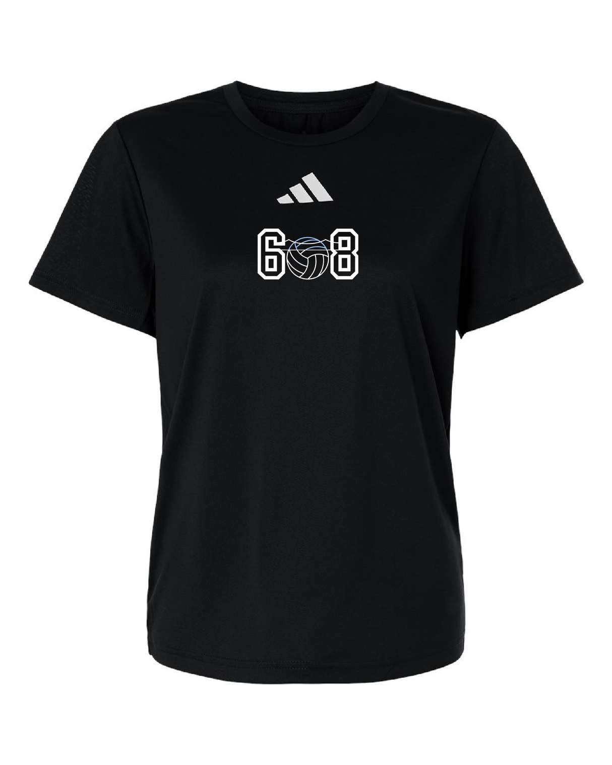 608 Volleyball Womens S/S Tee by Adidas