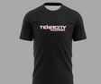 TENACITY distressed logo tee GILDAN