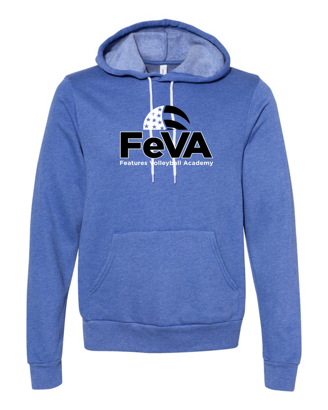 FeVA Sponge Fleece Hoodie Bella+Canvas