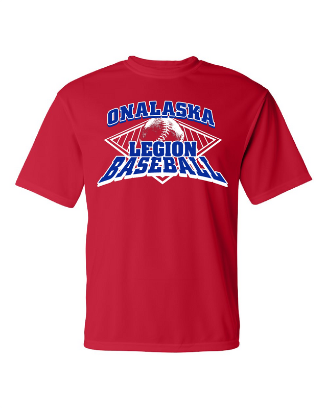 ONALASKA LEGION PERFORMANCE TEE Gameday Supply llc