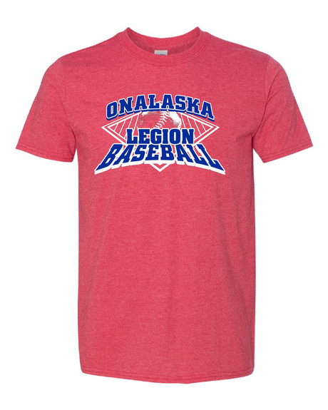 ONALASKA LEGION TEE Gameday Supply llc