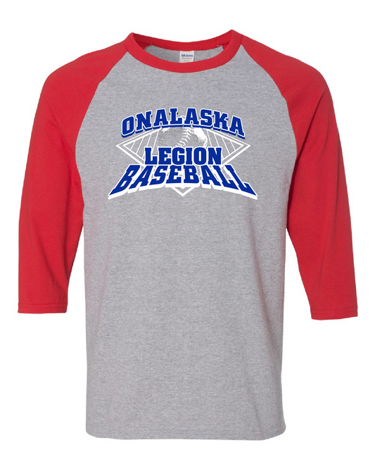 ONALASKA LEGION RAGLAN TEE