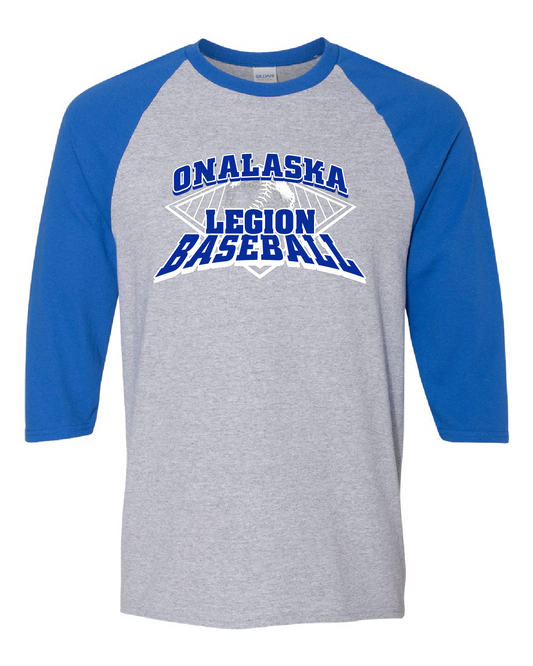 ONALASKA LEGION RAGLAN TEE