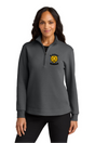 ST MATTHEWS Womens POLY BLEND 1/4 zip (PORT AUTHORITY) Gameday Supply llc
