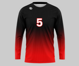 Womens ELITE Long Sleeve Volleyball Jersey Gameday Supply