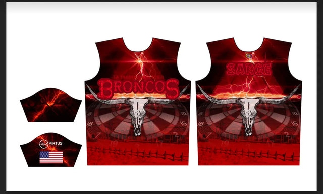 CUSTOM DART/POOL 1/4 ZIP Gameday Supply llc