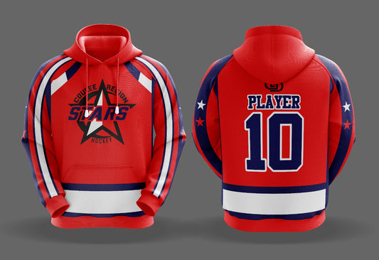 Coulee Region Stars Hockey hoodies