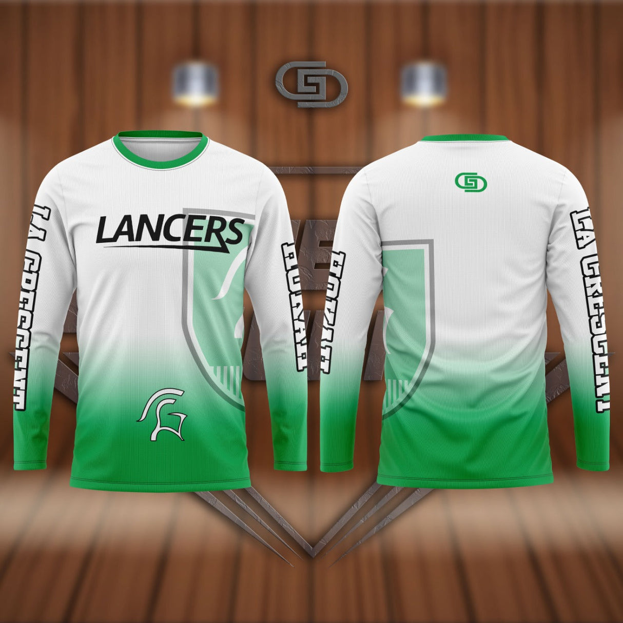 La Crescent/Hokah Sublimated Long sleeve Gameday Supply llc