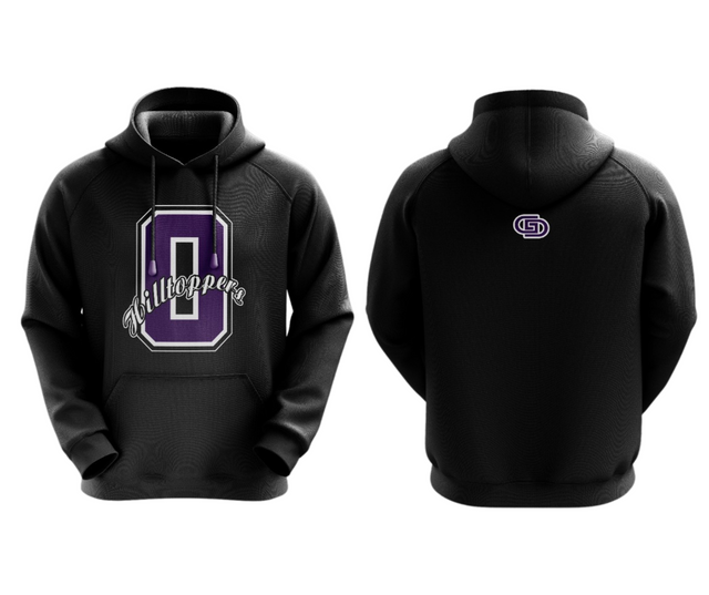 Onalaska Hilltoppers Sublimated hoodie Gameday Supply llc