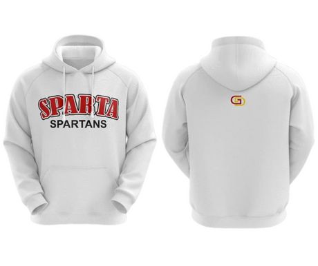 Sparta Spartans Sublimated Hoodie Gameday Supply llc