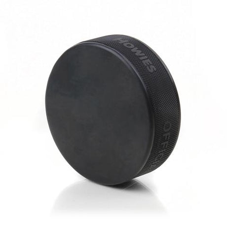 HOWIES OFFICIAL 6OZ. BLACK HOCKEY PUCKS Howies Hockey Tape