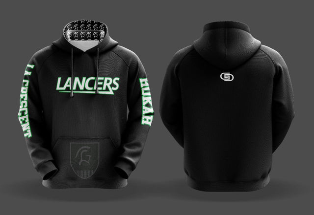 La Crescent/Hokah Lancers Sublimated hoodie Gameday Supply llc